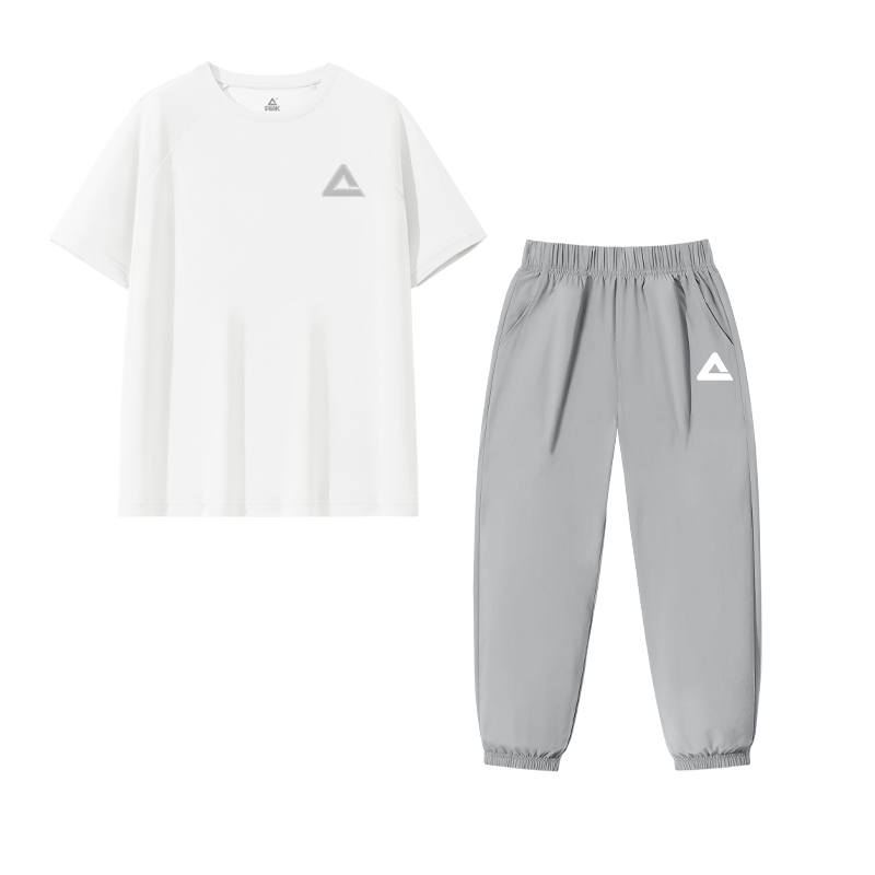 PEAK Kids Casual Sportswear Crew Neck Thin