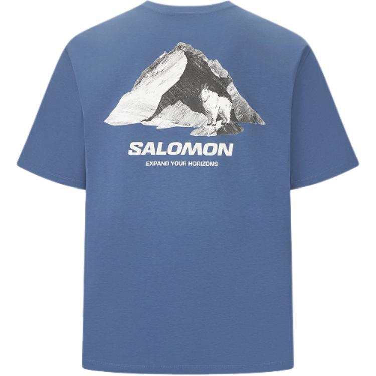 SALOMON Mountain T Shirt Men's Dark Blue
