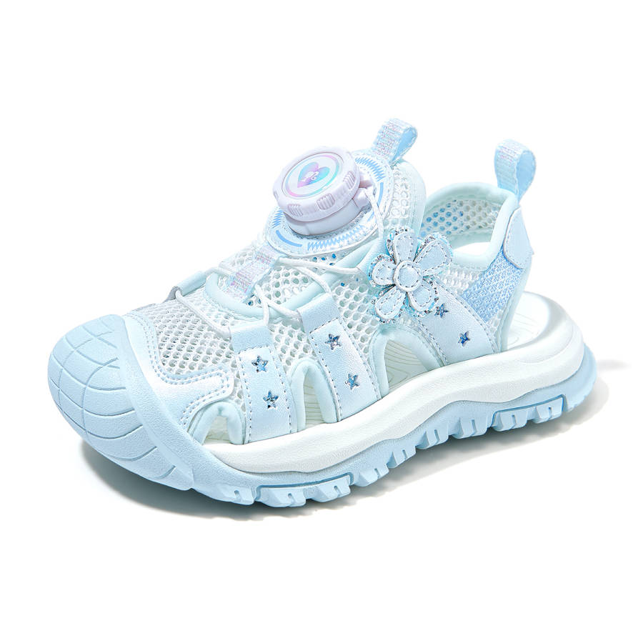 Barbie Synthetic Leather, Textile Children's Sandals