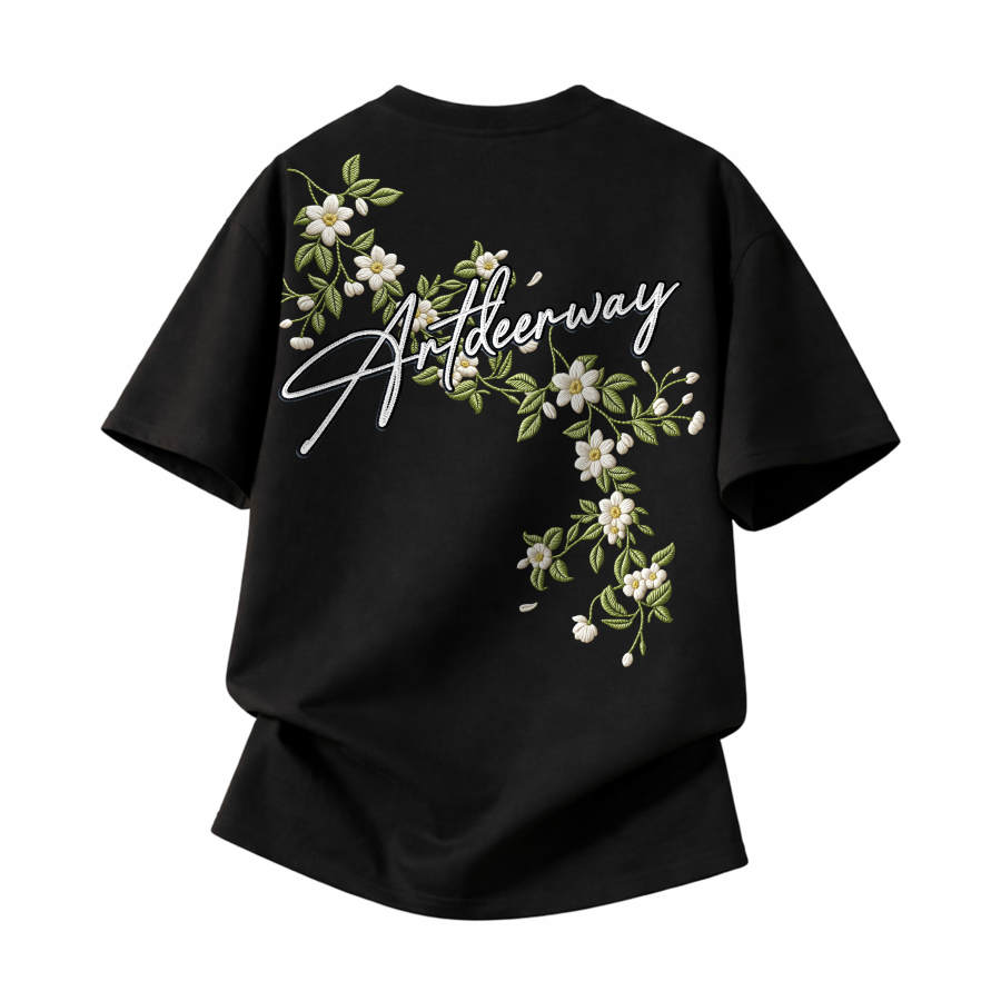 DEERWAY T Shirts Unisex Crew Neck Moderate Straight Fit