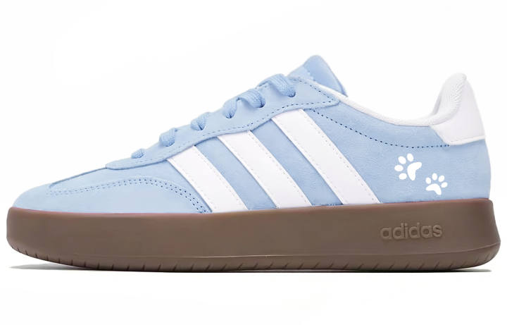 Adidas Adidas BARREDA Maris Sal Milk Cat German Army Trainers Women's Blue