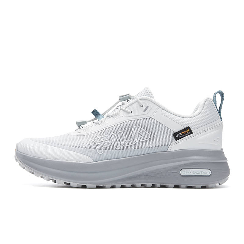 FILA NUVOLE 4 Cushioning Abrasion Resistant Breathable Lightweight Low top Outdoor Shoes Men's Fading Blue