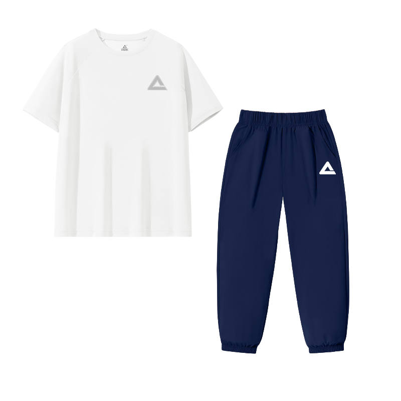 PEAK Kids Casual Sportswear Crew Neck Thin
