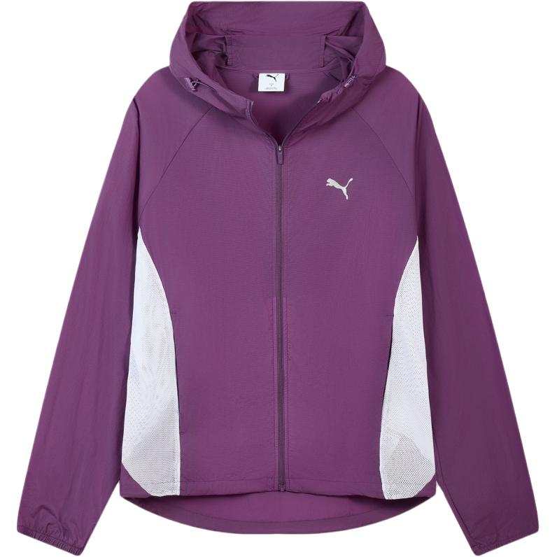 PUMA Jackets Unisex Grape Purple Hooded Moderate Other