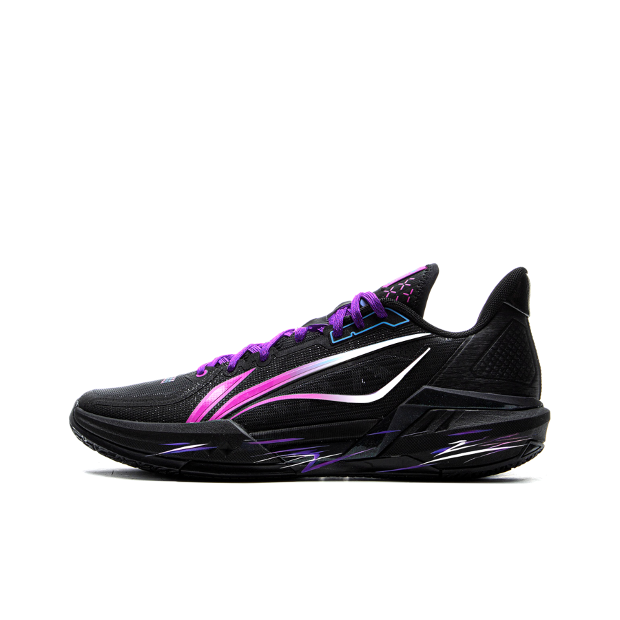 Li-Ning Li Ning Light Speed 3 Purple Lightning Basketball Shoes Men's Black Purple