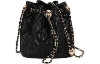 URBAN REVIVO Artificial Leather Crossbody Bags Regular Women's Black