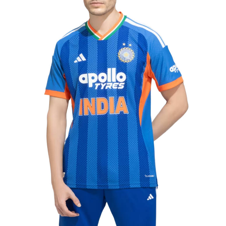 Adidas Adidas Sportswear Men's Bright Royal Blue V Neck Moderate