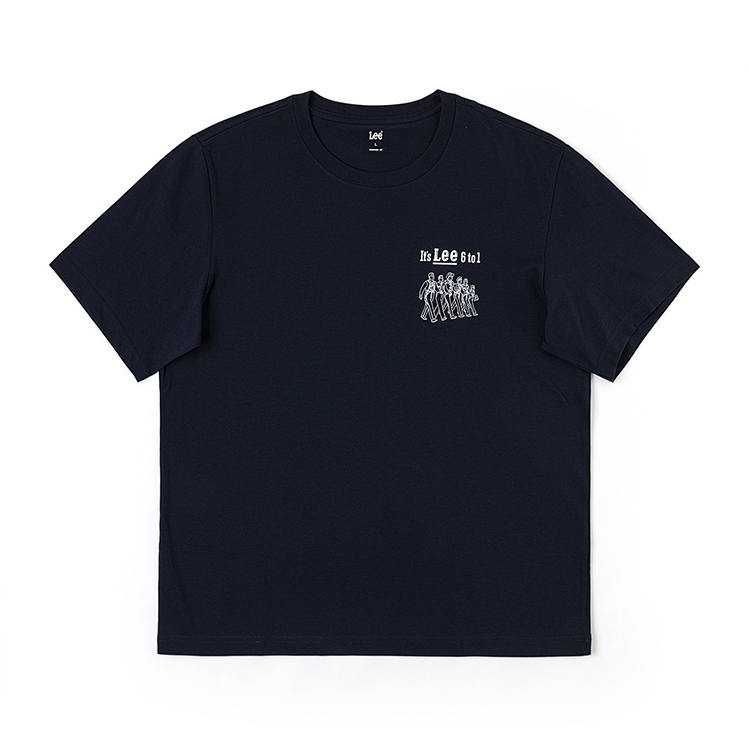 Lee Lee T Shirts Men's Crew Neck Thin