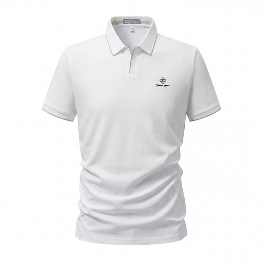 Hodo Polo Shirts Men's Polo Collar Moderate Straight Fit