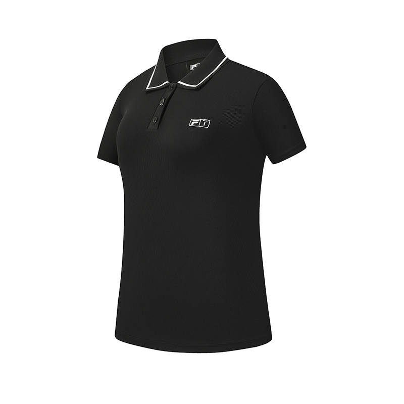 FILA Golf Polo Shirt Women's Pitch Black