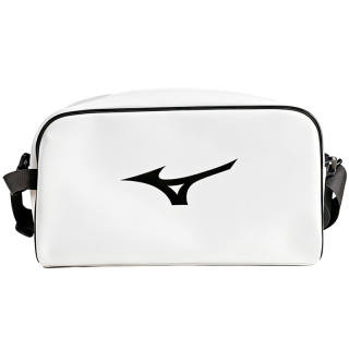 Mizuno PU Swim Bag Unisex White/Pink