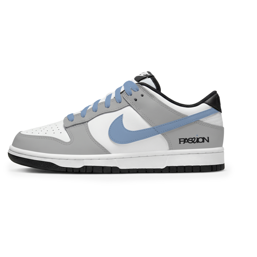 Nike Nike Dunk Lemon Joy Abrasion Resistant Cushioning Low top Skateboard Shoes Men's Blue Gray