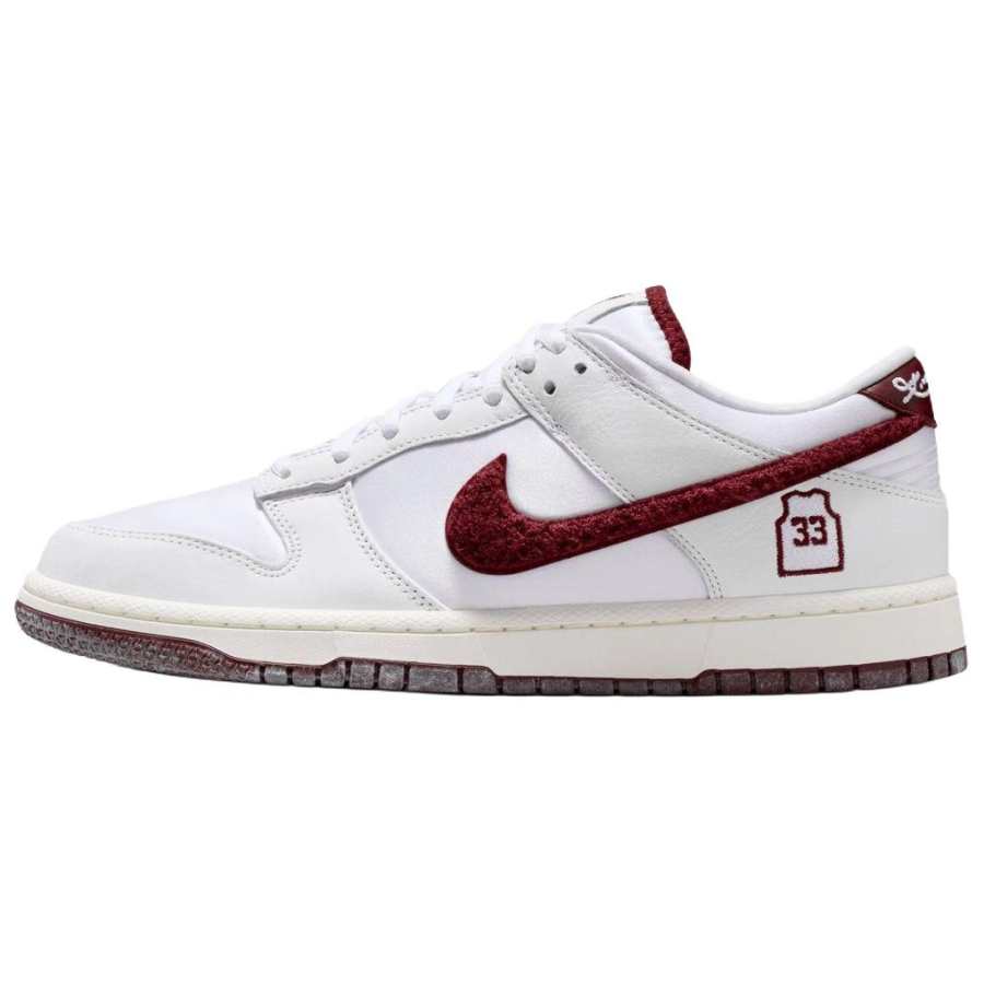 Nike Nike x Kobe Bryant Dunk Abrasion Resistant Low top Skateboard Shoes Unisex White Red