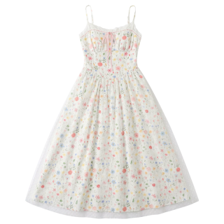 FABRIC PIG Slip Dresses Women's Camisole Long Skirt Thin