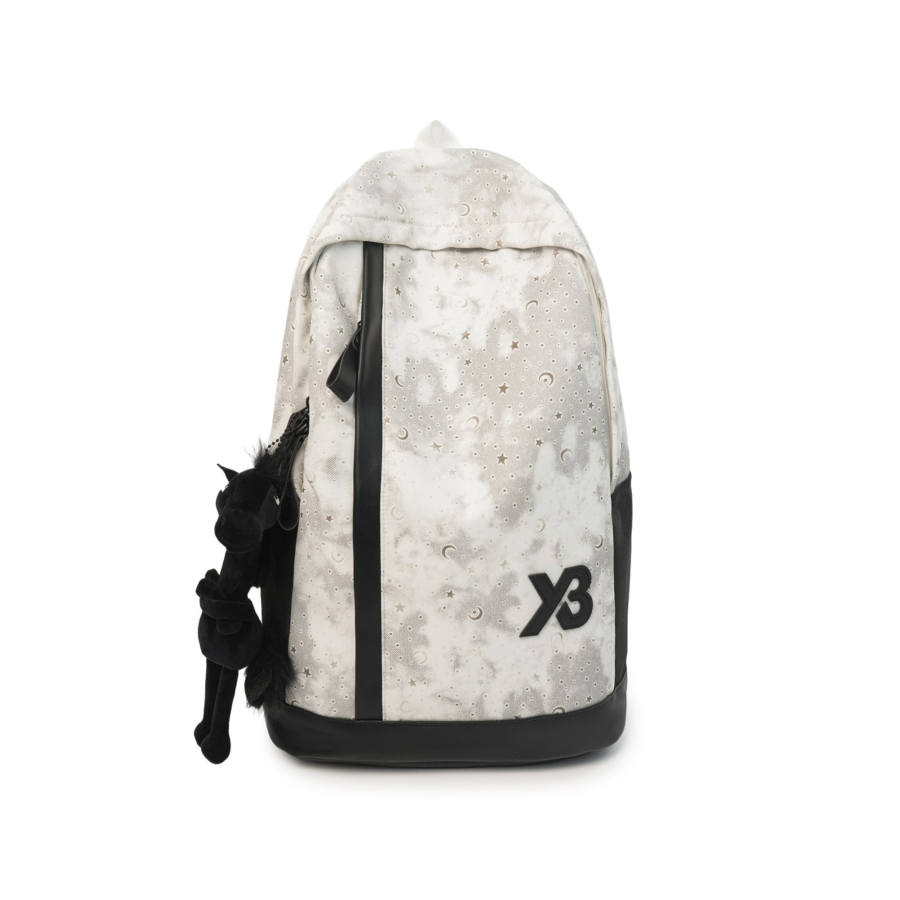 YALU YALU Nylon With Polyester Backpack Regular Unisex Multicolor