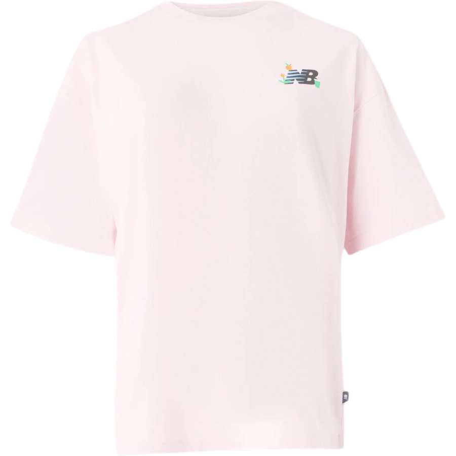 New Balance New Balance T Shirts Women's Rose Sugar Crew Neck