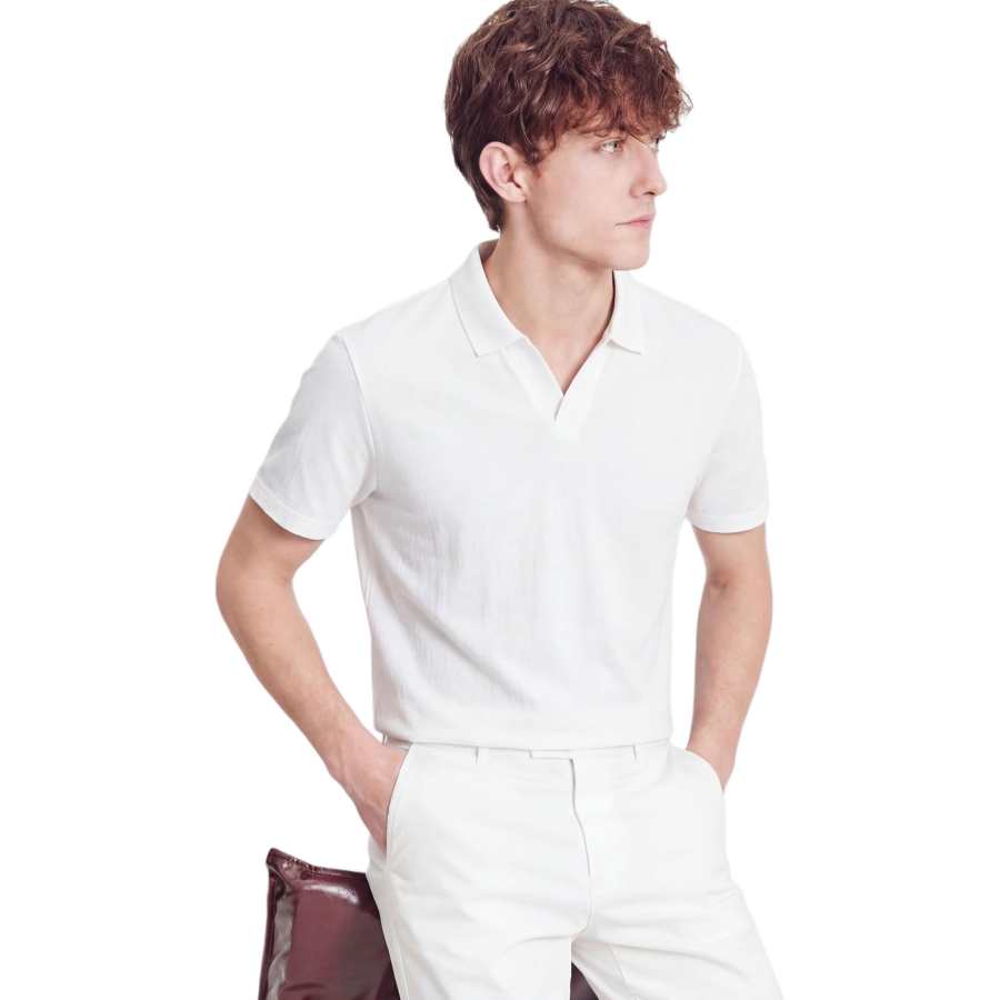 Hodo Polo Shirts Men's Polo Collar Thin Straight Fit