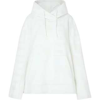 MARC JACOBS Sweatshirts Women's White Hooded Non Detachable Moderate Straight Fit