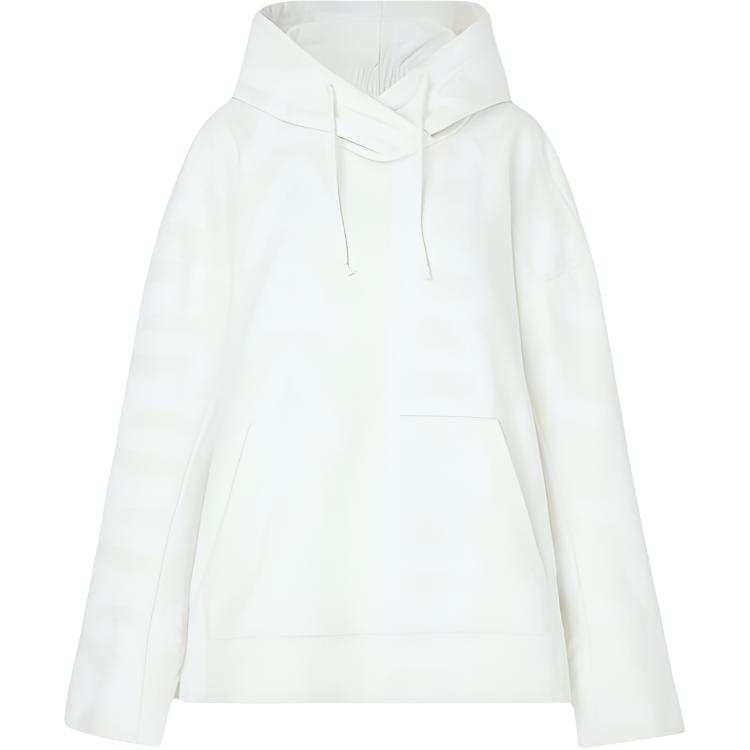 MARC JACOBS Sweatshirts Women's White Hooded Non Detachable Moderate Straight Fit