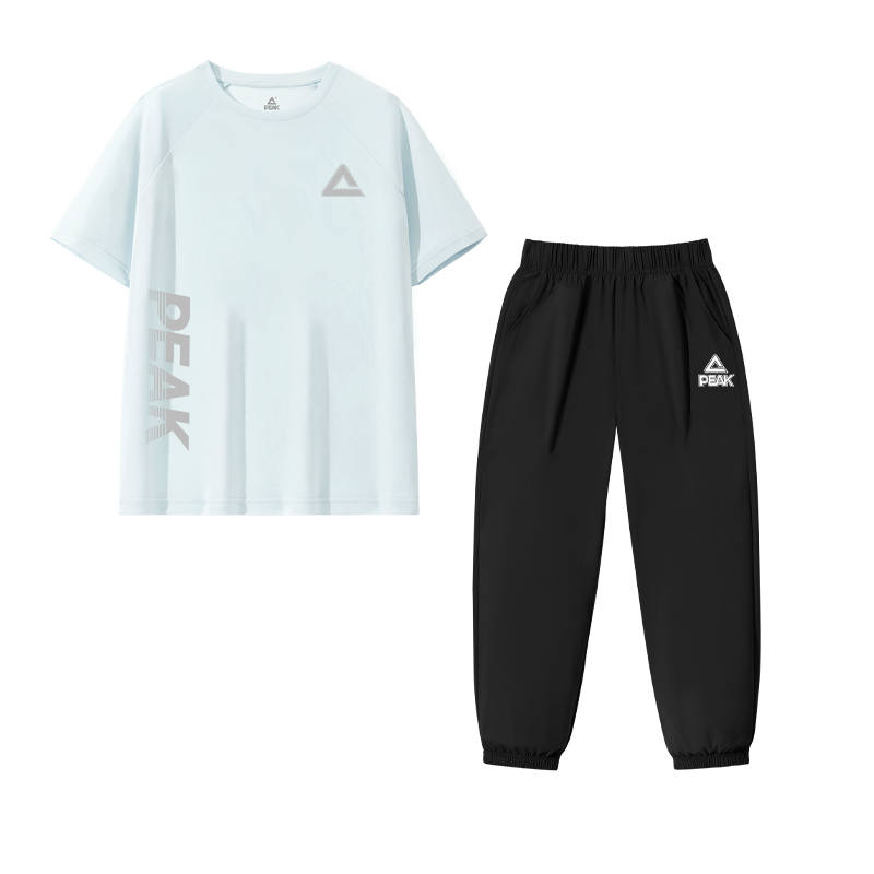 PEAK Kids Casual Sportswear Crew Neck Thin