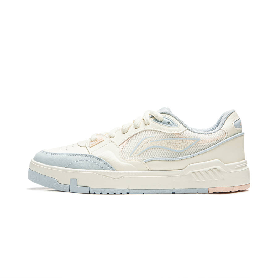 Li-Ning Li Ning Common 80s Slip Resistant, Abrasion Resistant, Breathable, Height Increasing Low top Skateboard Shoes Women's