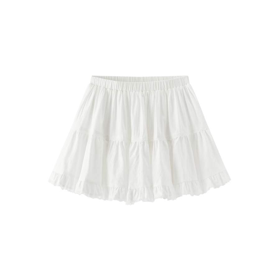 Semir Casual Short Skirts Women's Moderate Short Tiered Skirt