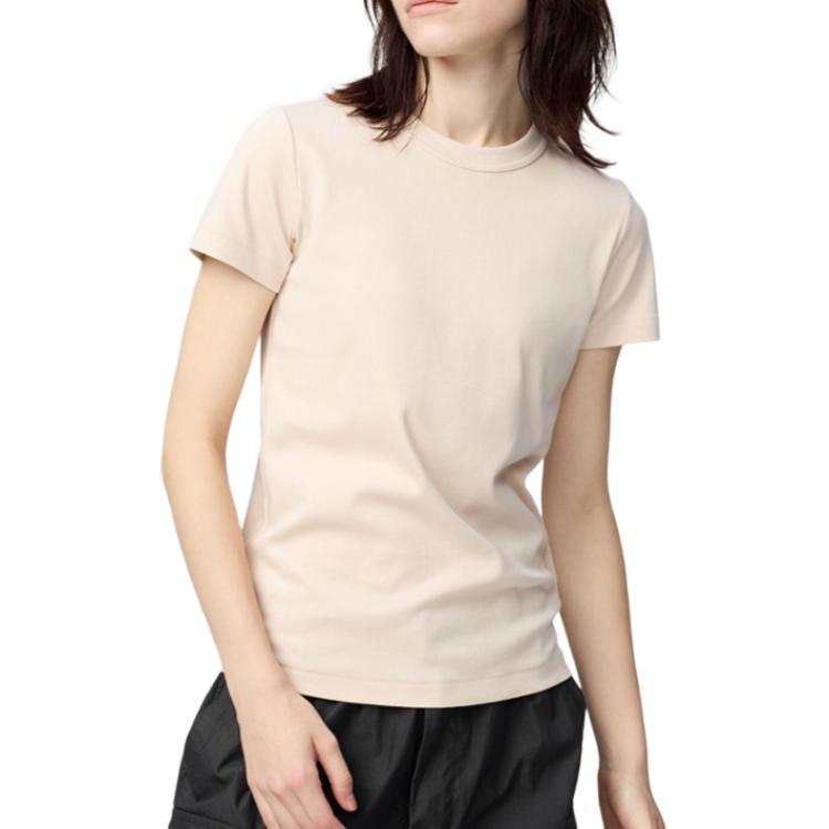 UNIQLO T Shirts Women's Pastel Pink Crew Neck