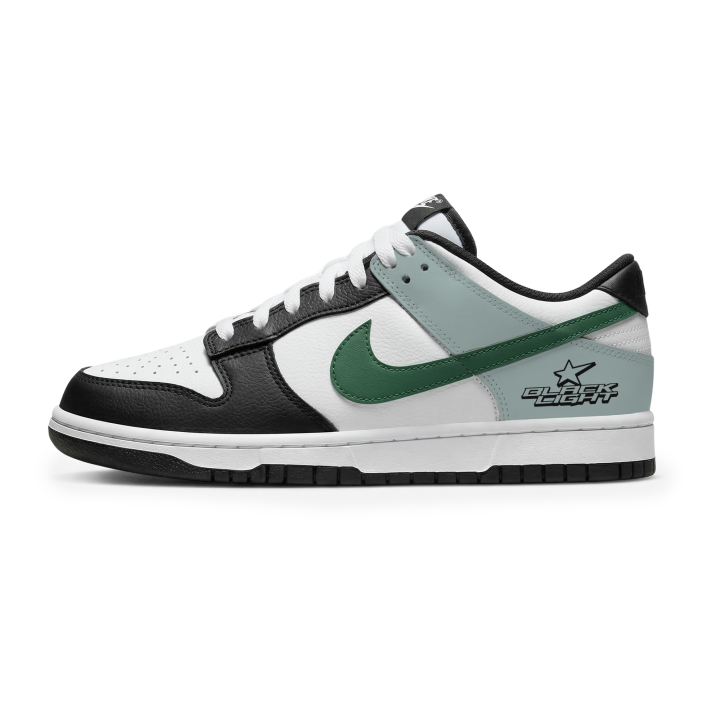Nike Nike Dunk Lemon Joy Cushioning Abrasion Resistant Low top Skateboard Shoes Men's Black Green