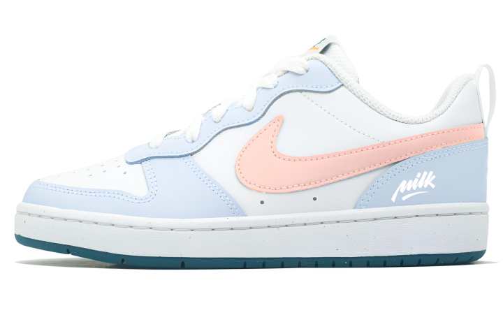 Nike Nike Court Borough Maris Sal Peach Low top Skateboard Shoes White Pink