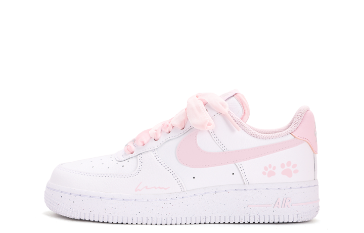 Nike Nike Air Force 1 Leather Coverage Slip Resistant Abrasion Resistant Low top Skateboard Shoes Women's