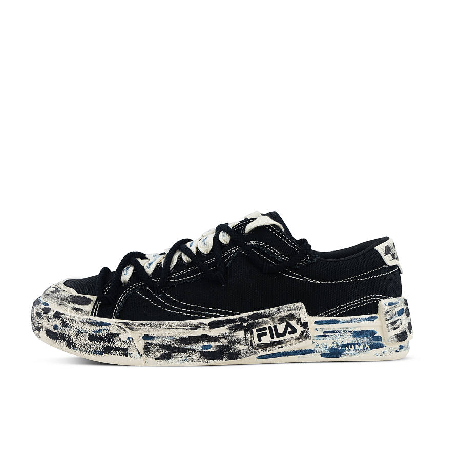 FILA FUSION Low top Skateboard Shoes Men's Black