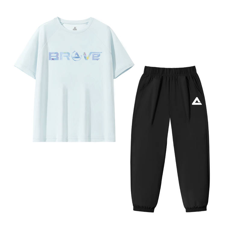 PEAK PEAK Kids Casual Sportswear Crew Neck Thin