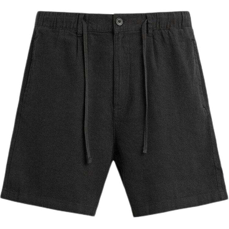 ZARA Casual Shorts Unisex Black Moderate