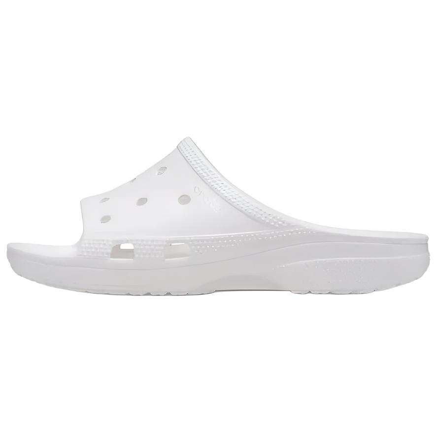 Crocs Crocs EVA Abrasion Resistant Slide Slippers Men's White