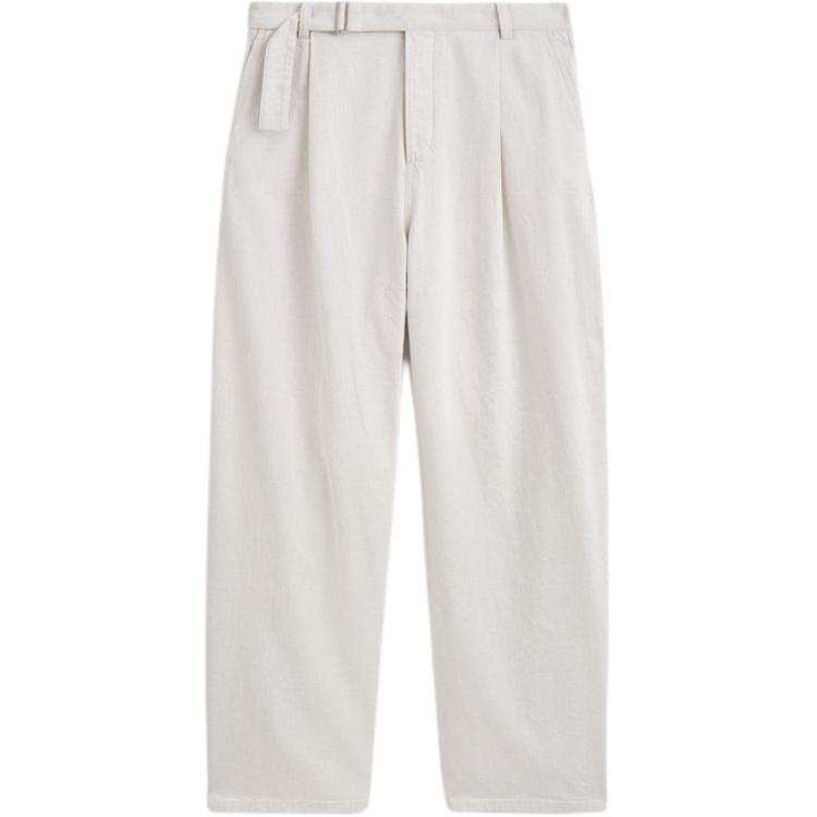COS Jeans Men's Ecru Moderate Straight Fit Pants