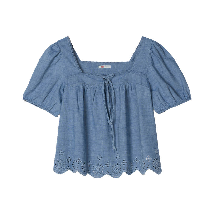 Levis Levis Shirts Women's Light Blue Lapel