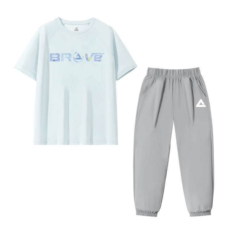 PEAK PEAK Kids Casual Sportswear Crew Neck Thin