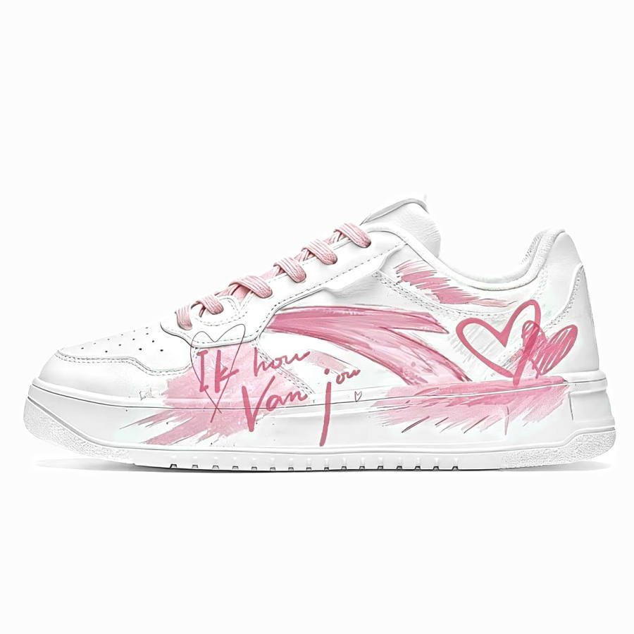 Anta Easy Love Confession Seal, Fashion Trend, Individual Versatile Abrasion Resistant Slip Resistant Skateboard Shoes