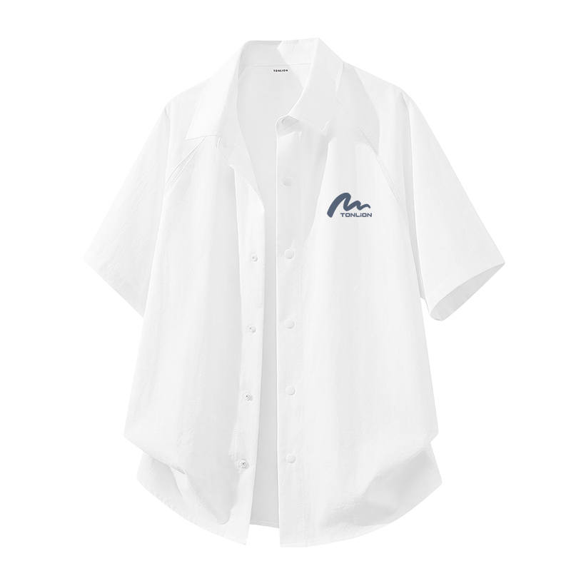Tonlion Shirts Unisex Lapel Moderate Other
