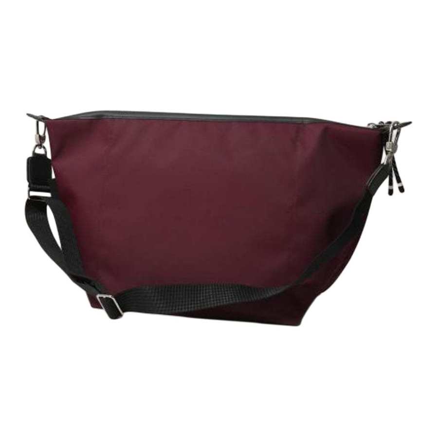 LONGCHAMP Le Pliage Energy Polyamide Canvas Shoulder Bag Large Unisex Burgundy Color