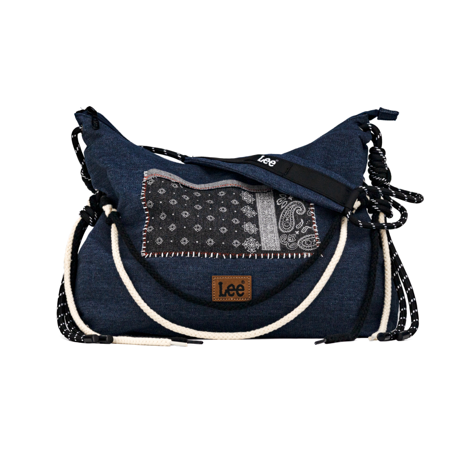 Lee Lee Classic 101 Fabric Tote Bag, Shoulder Bag Unisex Light Blue