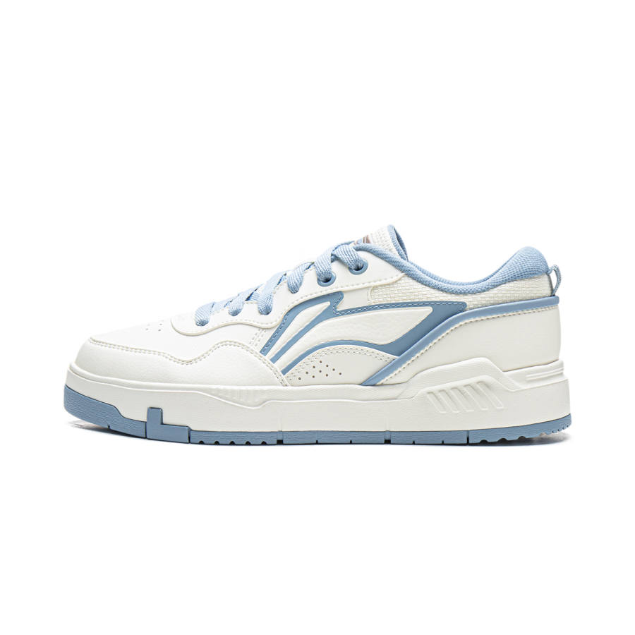 Li-Ning Li Ning Common 80s Low top Skateboard Shoes Women's Champagne White