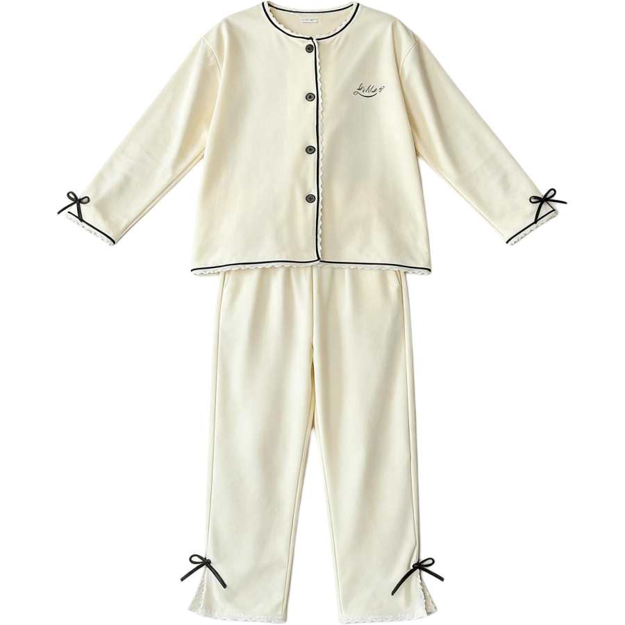 Lanza Lanza Loungewear Set Light Yellow Kids'