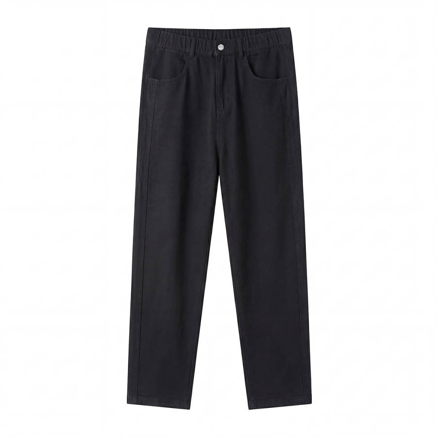 Hodo Casual Pants Men's Moderate Straight Fit Pants