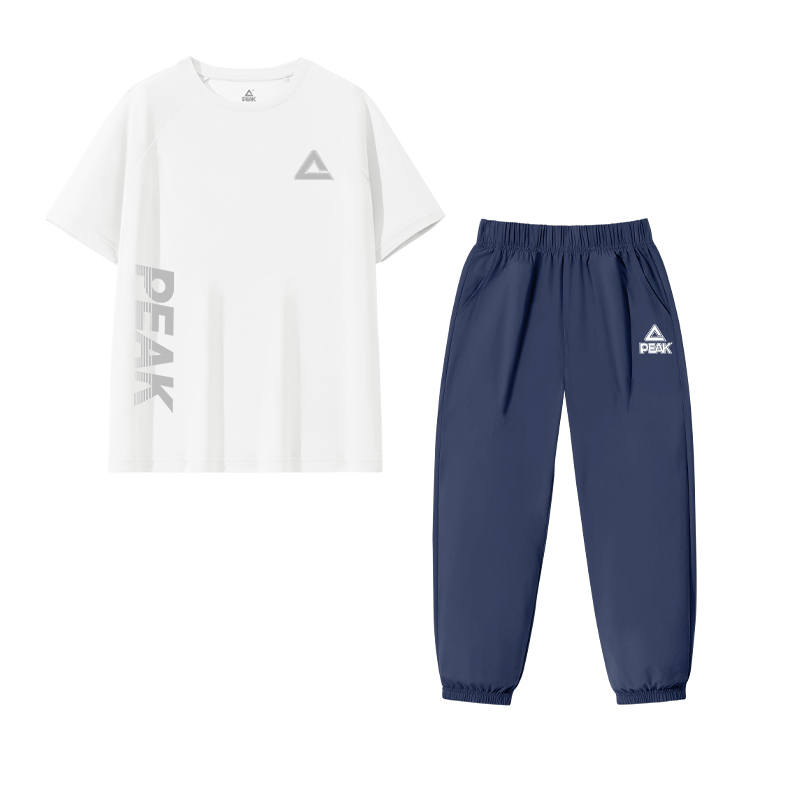 PEAK Kids Casual Sportswear Crew Neck Thin