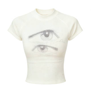 Aaisup T Shirts Women's Crew Neck