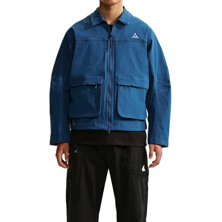 Nike Nike Jackets Men's Court Blue/Work Blue/Mountain White Lapel Moderate Other