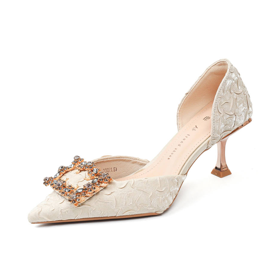 Lanza Lanza Chunky Heel High Heels 6CM Women's