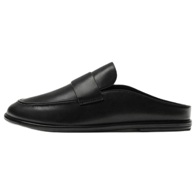 ZARA Abrasion Resistant Closed Toe Slippers Men's Black