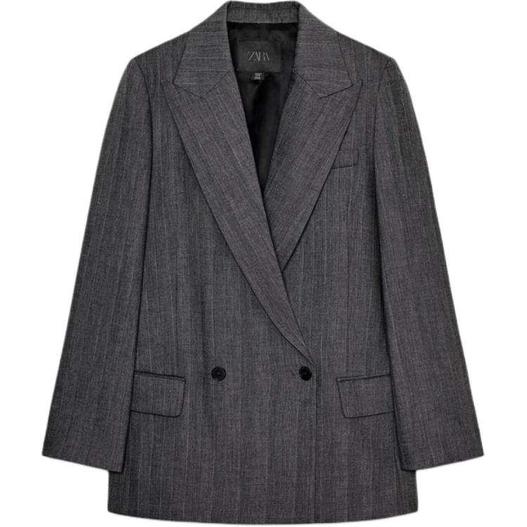 ZARA Business Suits Women's Zebra Print Gray Other